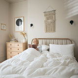 Night Owl®  - Natural Cotton Waffle Coverless Duvet