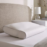 Cooling Head & Neck Pillow On a Bed