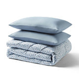 Night Lark Abstract Waves Coverless Duvet Set Double