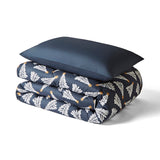 Night Lark® Festive Trees Coverless Duvet Set folded up single