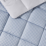 Night Lark® Gingham Print Coverless Duvet Set
