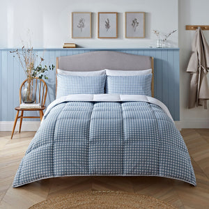 Night Lark® Gingham Print Coverless Duvet Set