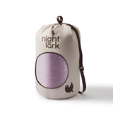 Night Lark® Linen Print Coverless Duvet - Lilac Bloom
