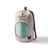 Night Lark® Linen Print Coverless Duvet - Seagrass Green