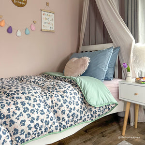 Night Lark® Wild Leopard Coverless Duvet