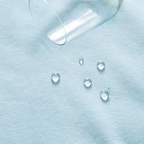 Night Lark / Night Owl  Junior Waterproof Fitted Sheet In Duck Egg